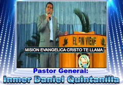 Pastor General y Director de Radio Cristo te llama